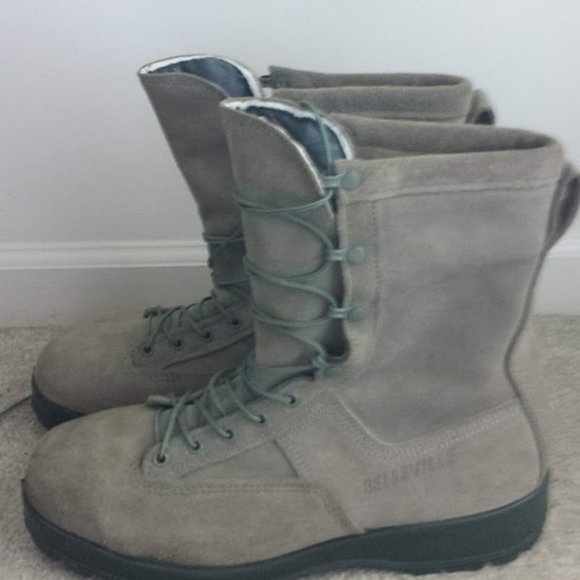 Belleville Army Combat Boots Size Men's 12 W labeled - Picture 9 of 13